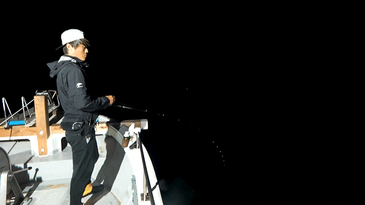 シャクリ上げの映像②