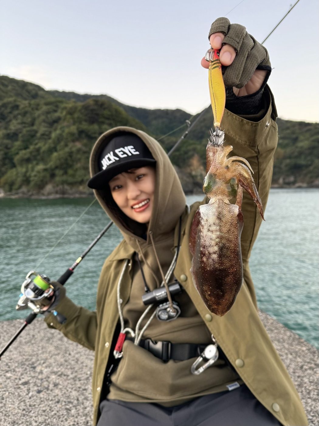 秋イカエギング in 日本海